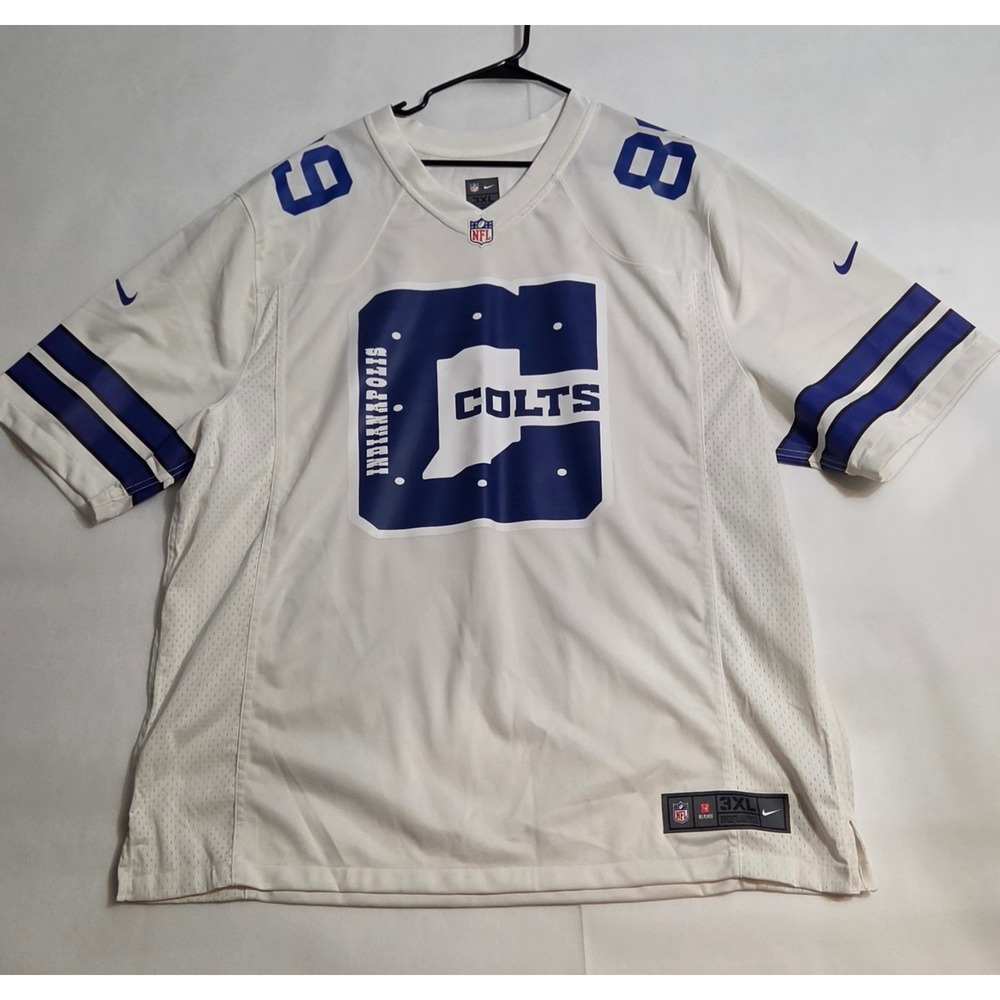 Nike Men's 3xl Indianapolis Colts NFL Jersey with minor blemishes on thr back.